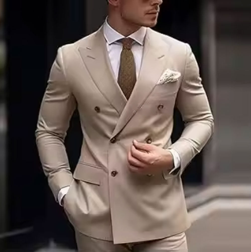 Suit Men's Two-piece Suit Business Best Man Leisure