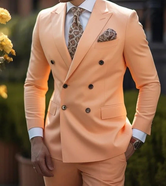 Suit Men's Two-piece Suit Business Best Man Leisure